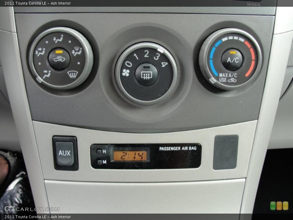 Ash Interior Controls for the 2011 Toyota Corolla LE #48381059