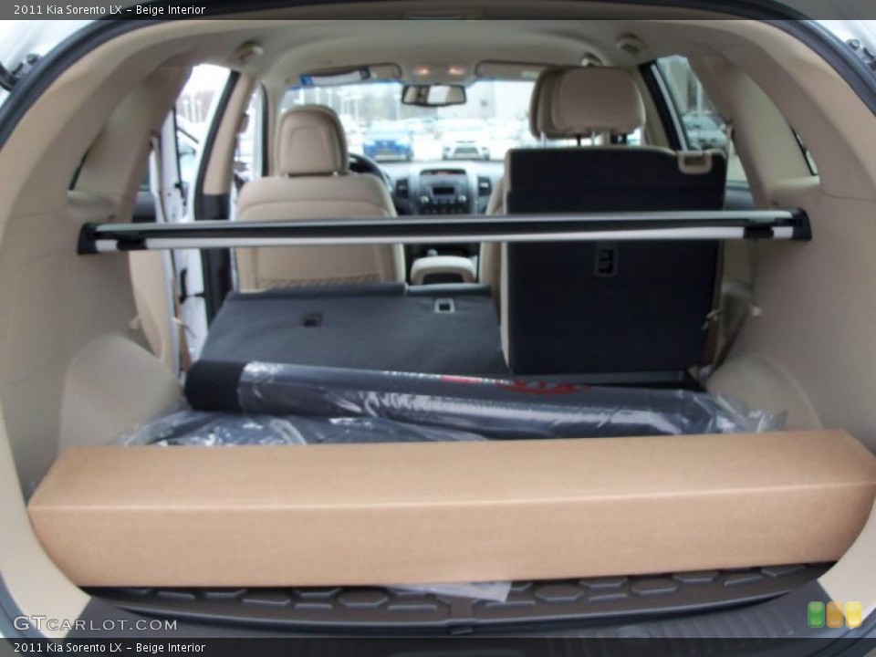 Beige Interior Trunk for the 2011 Kia Sorento LX #48381776