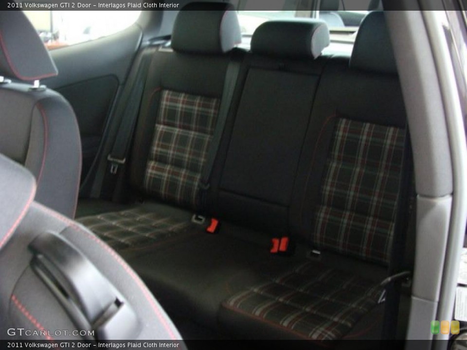 Interlagos Plaid Cloth Interior Photo for the 2011 Volkswagen GTI 2 Door #48381794