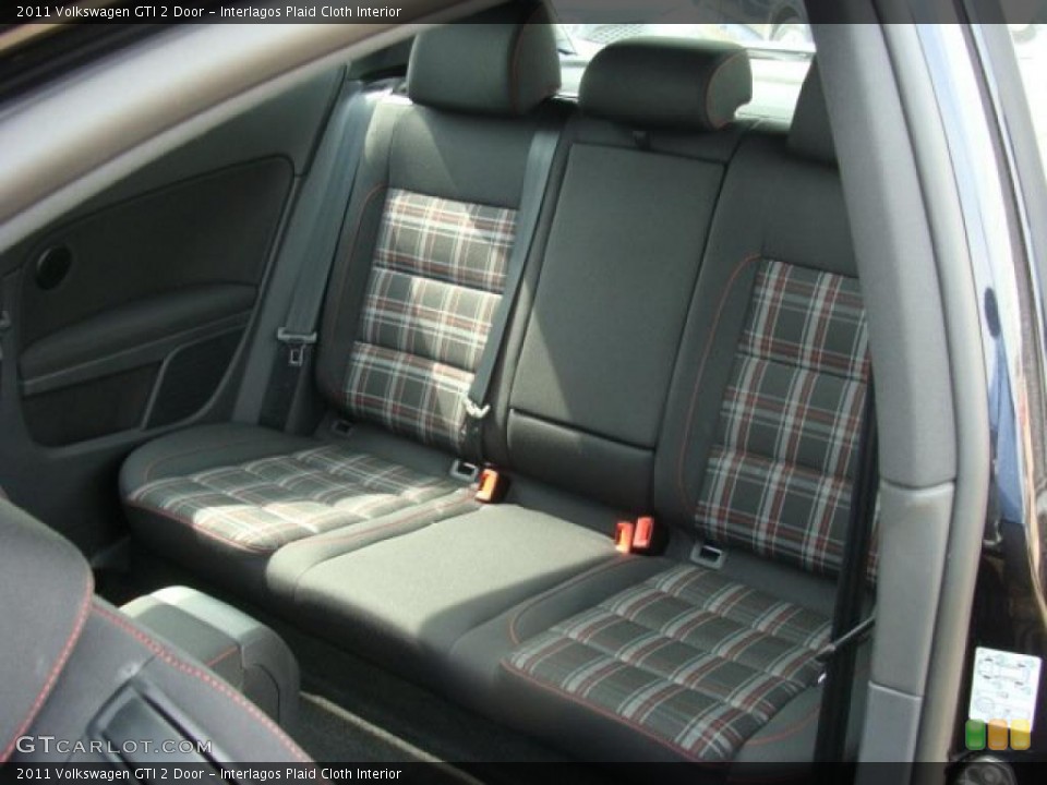 Interlagos Plaid Cloth Interior Photo for the 2011 Volkswagen GTI 2 Door #48381959