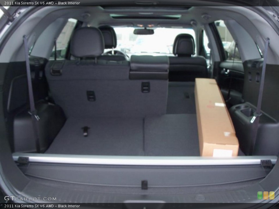 Black Interior Trunk for the 2011 Kia Sorento SX V6 AWD #48381992