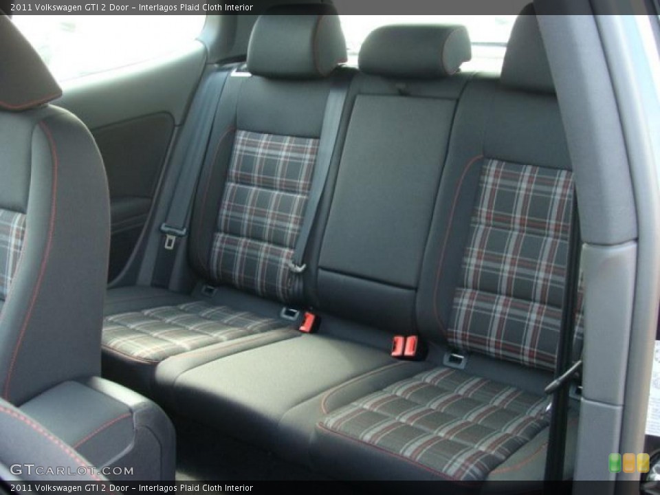 Interlagos Plaid Cloth Interior Photo for the 2011 Volkswagen GTI 2 Door #48382181