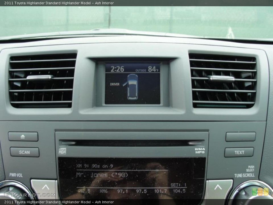 Ash Interior Controls for the 2011 Toyota Highlander  #48382187