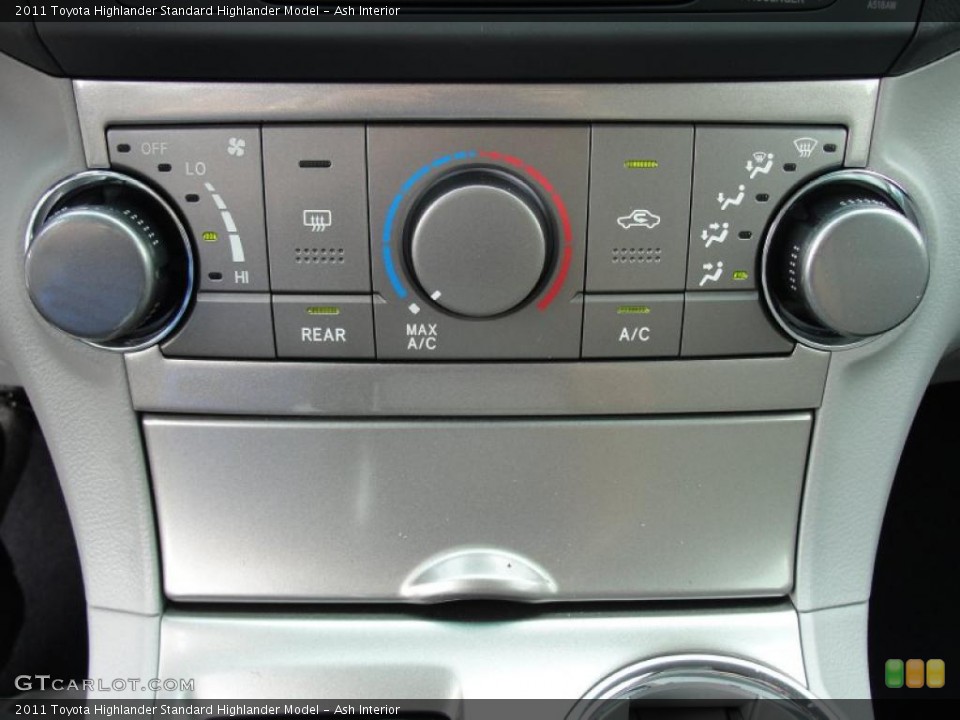 Ash Interior Controls for the 2011 Toyota Highlander  #48382199