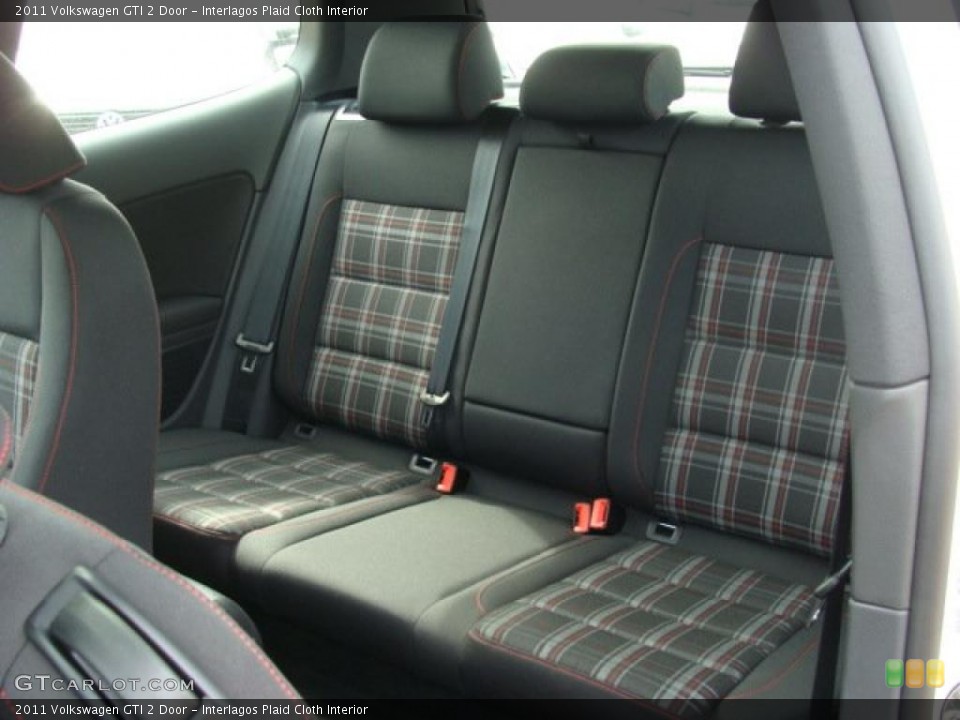 Interlagos Plaid Cloth Interior Photo for the 2011 Volkswagen GTI 2 Door #48382253
