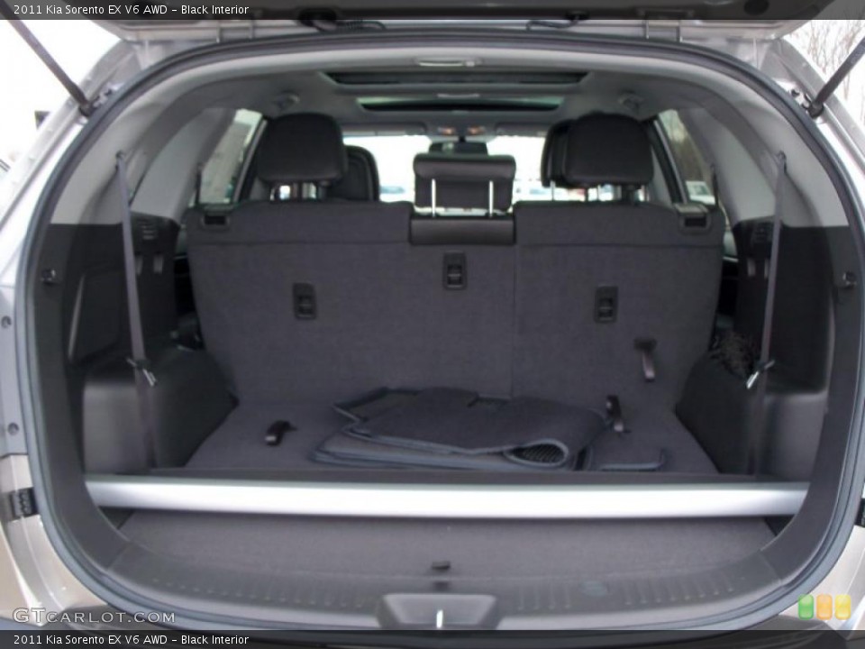 Black Interior Trunk for the 2011 Kia Sorento EX V6 AWD #48382268