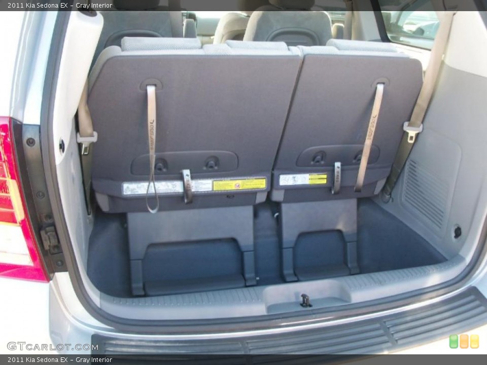 Gray Interior Trunk for the 2011 Kia Sedona EX #48382931