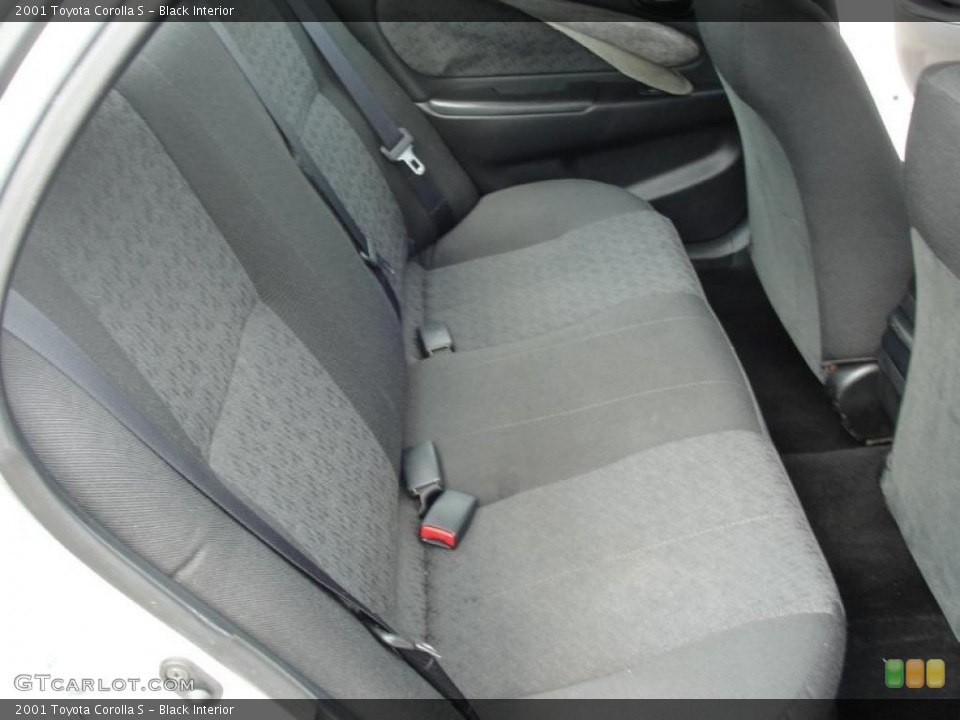 Black Interior Photo for the 2001 Toyota Corolla S #48383276