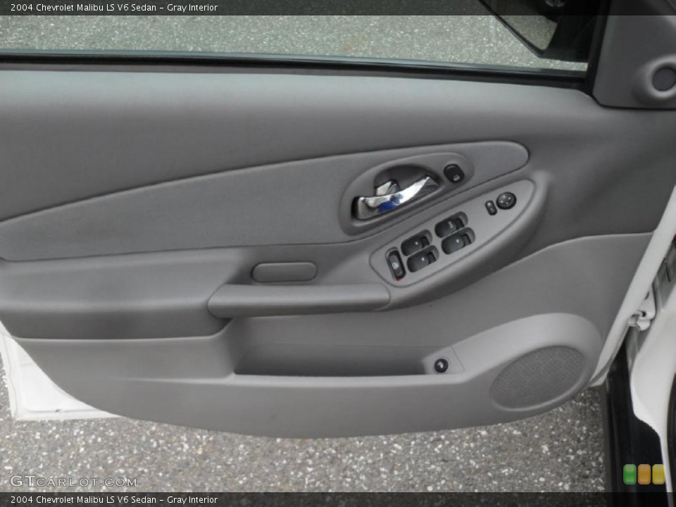Gray Interior Door Panel for the 2004 Chevrolet Malibu LS V6 Sedan #48386547