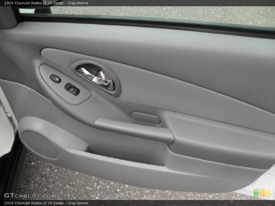 Gray Interior Door Panel for the 2004 Chevrolet Malibu LS V6 Sedan #48386586