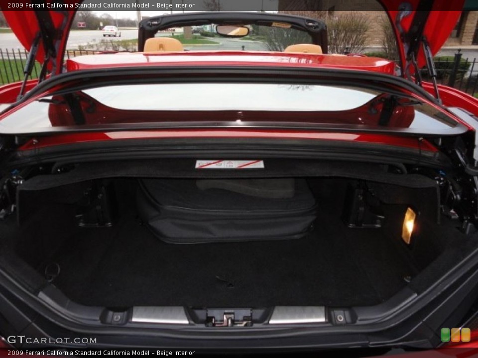 Beige Interior Trunk for the 2009 Ferrari California  #48388245