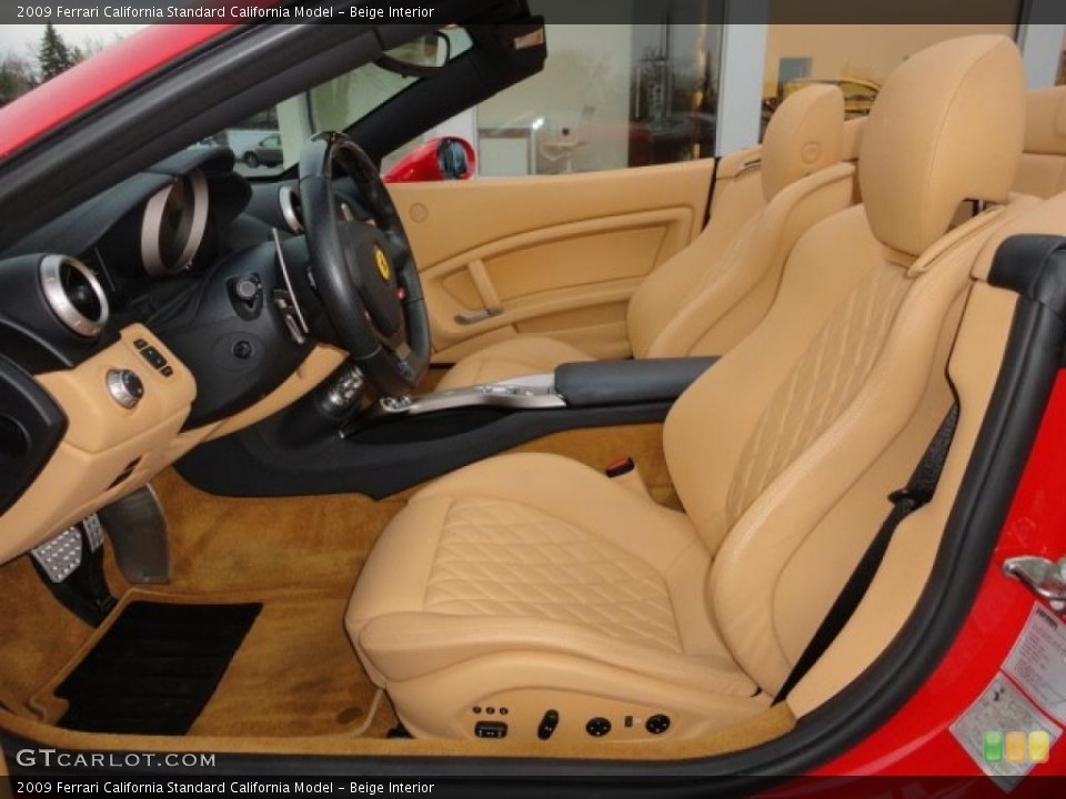 Beige Interior Photo for the 2009 Ferrari California  #48388281