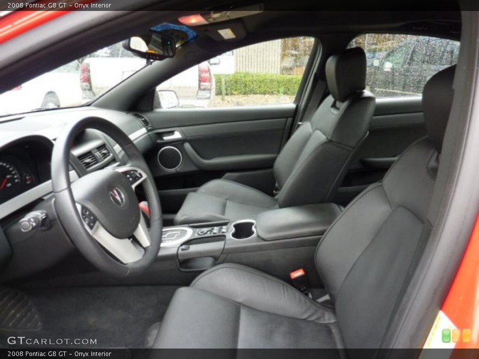 Onyx Interior Photo for the 2008 Pontiac G8 GT #48388311
