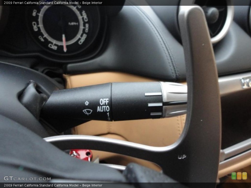 Beige Interior Controls for the 2009 Ferrari California  #48388479
