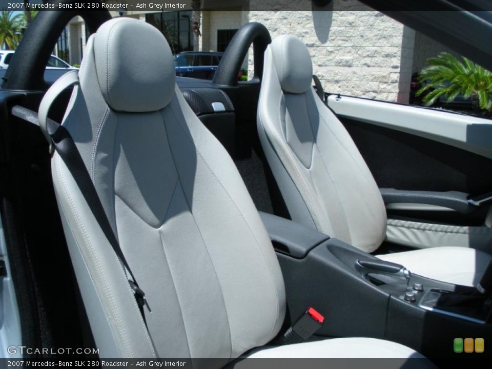 Ash Grey 2007 Mercedes-Benz SLK Interiors