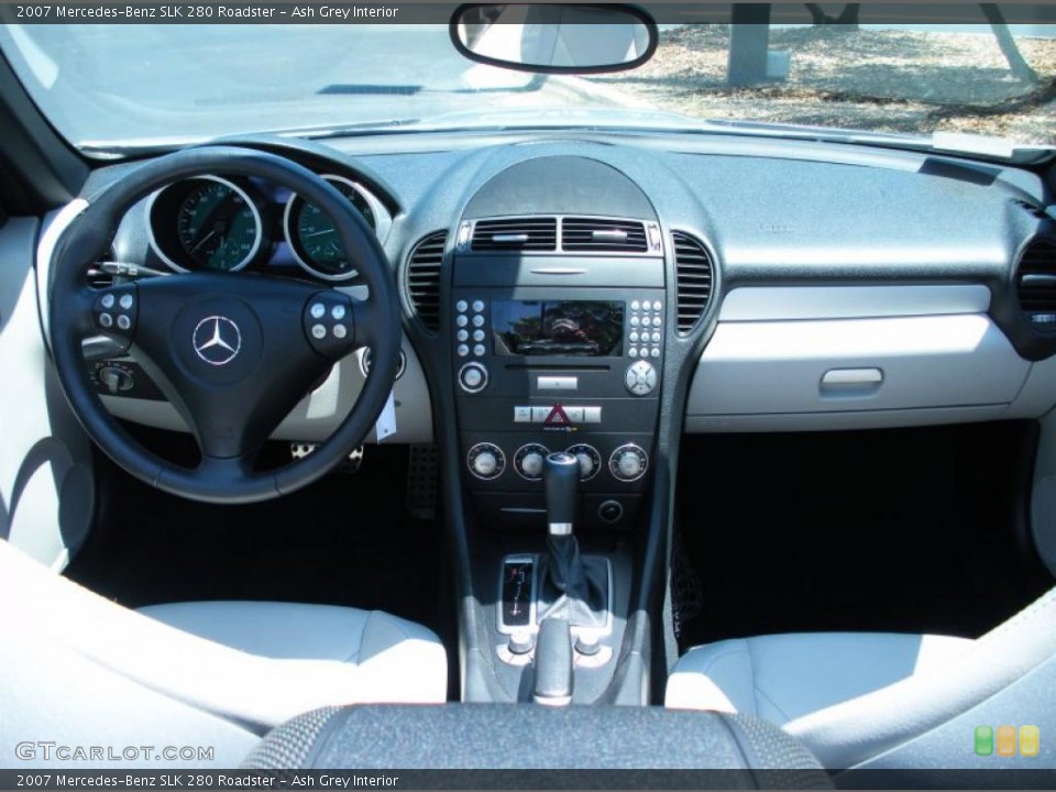 Ash Grey Interior Dashboard for the 2007 Mercedes-Benz SLK 280 Roadster #48388491