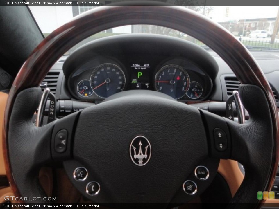 Cuoio Interior Steering Wheel for the 2011 Maserati GranTurismo S Automatic #48389349