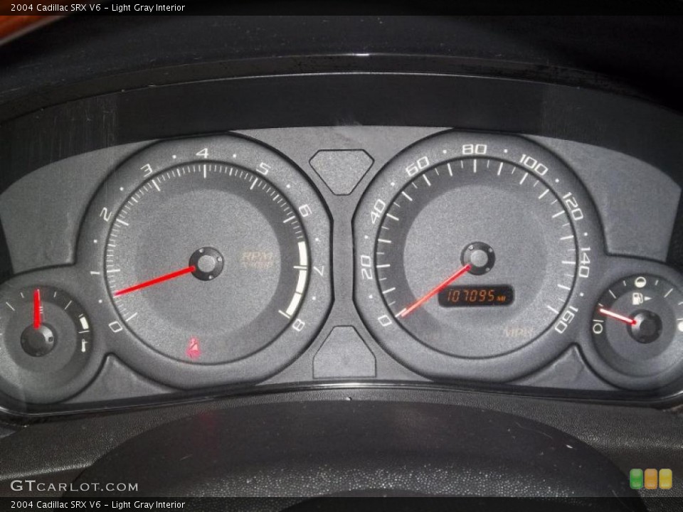 Light Gray Interior Gauges for the 2004 Cadillac SRX V6 #48391260