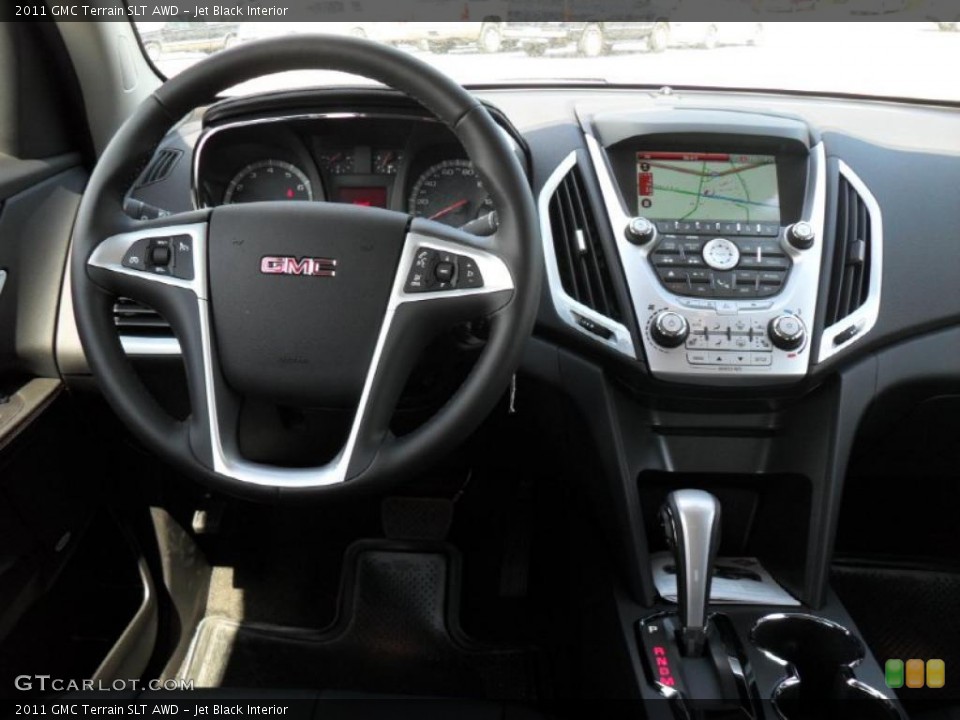 Jet Black Interior Dashboard for the 2011 GMC Terrain SLT AWD #48391542