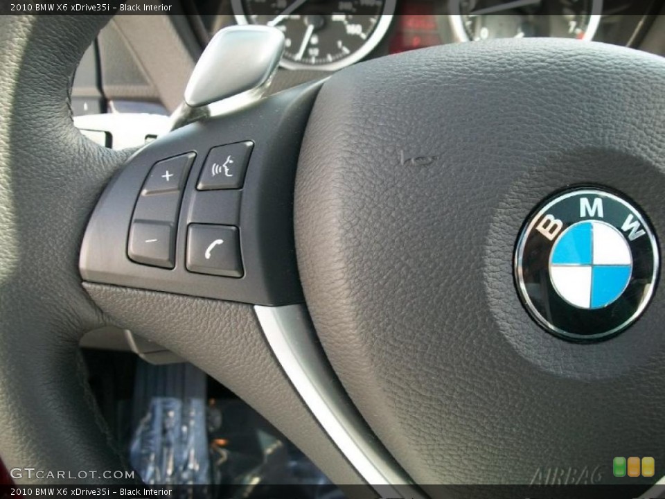 Black Interior Controls for the 2010 BMW X6 xDrive35i #48396627