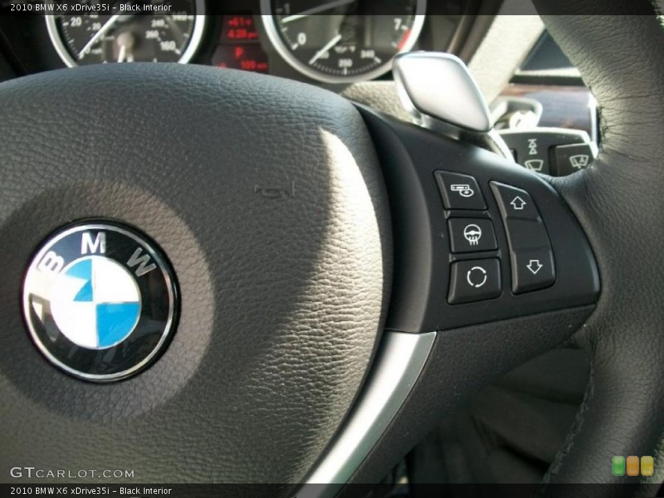 Black Interior Controls for the 2010 BMW X6 xDrive35i #48396642