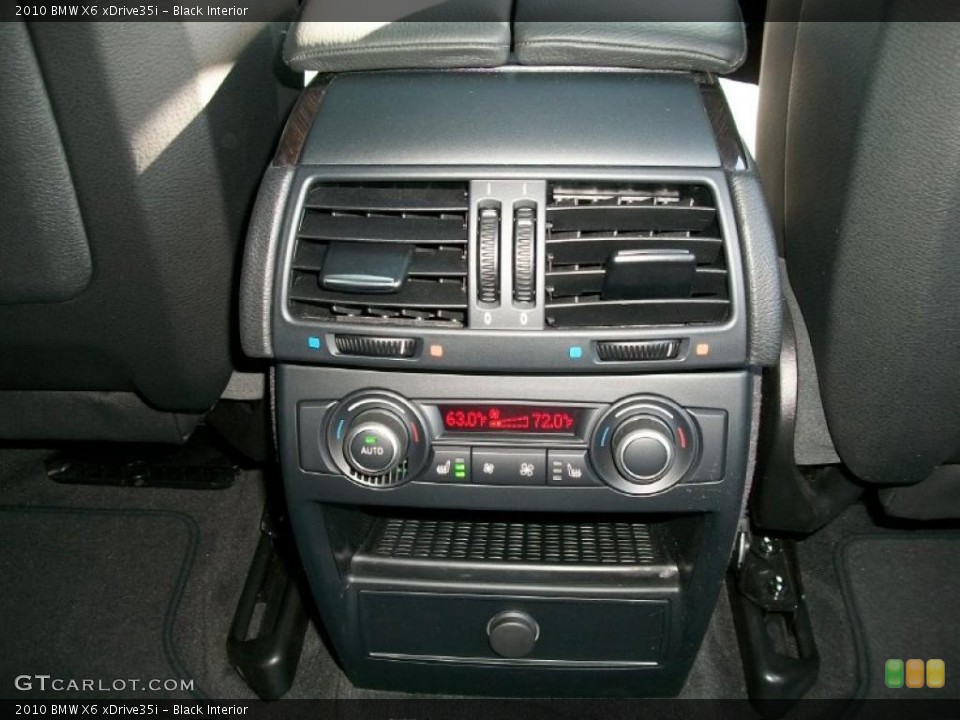 Black Interior Controls for the 2010 BMW X6 xDrive35i #48396774