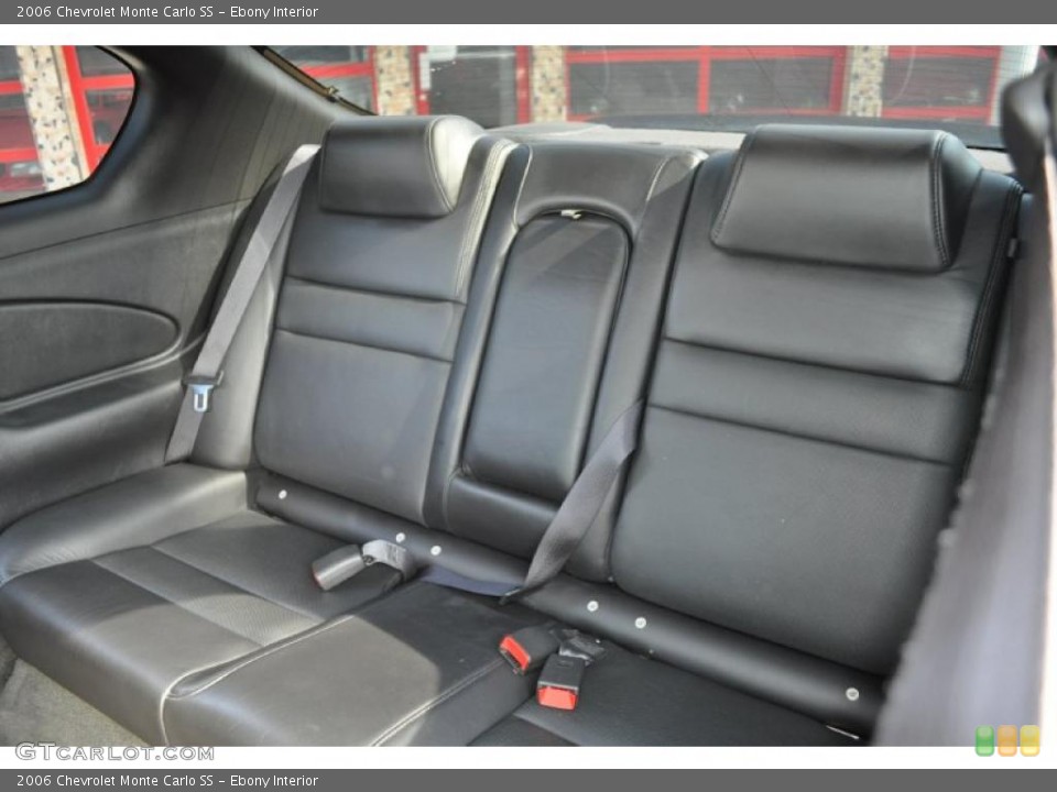 Ebony Interior Photo for the 2006 Chevrolet Monte Carlo SS #48397140