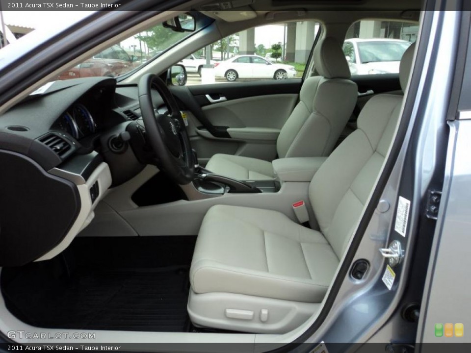 Taupe Interior Photo for the 2011 Acura TSX Sedan #48397194