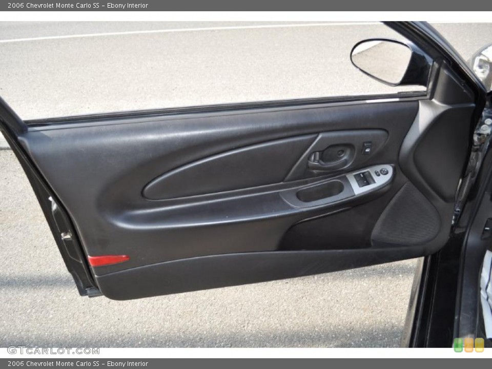 Ebony Interior Door Panel for the 2006 Chevrolet Monte Carlo SS #48397386