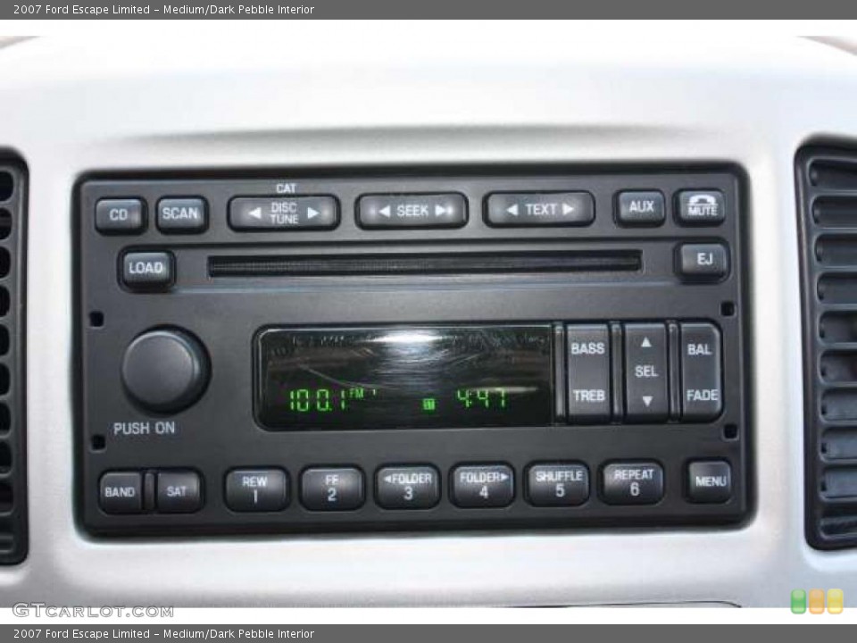 Medium/Dark Pebble Interior Controls for the 2007 Ford Escape Limited #48399390