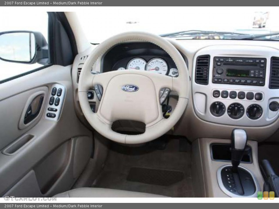 Medium/Dark Pebble Interior Dashboard for the 2007 Ford Escape Limited #48399495