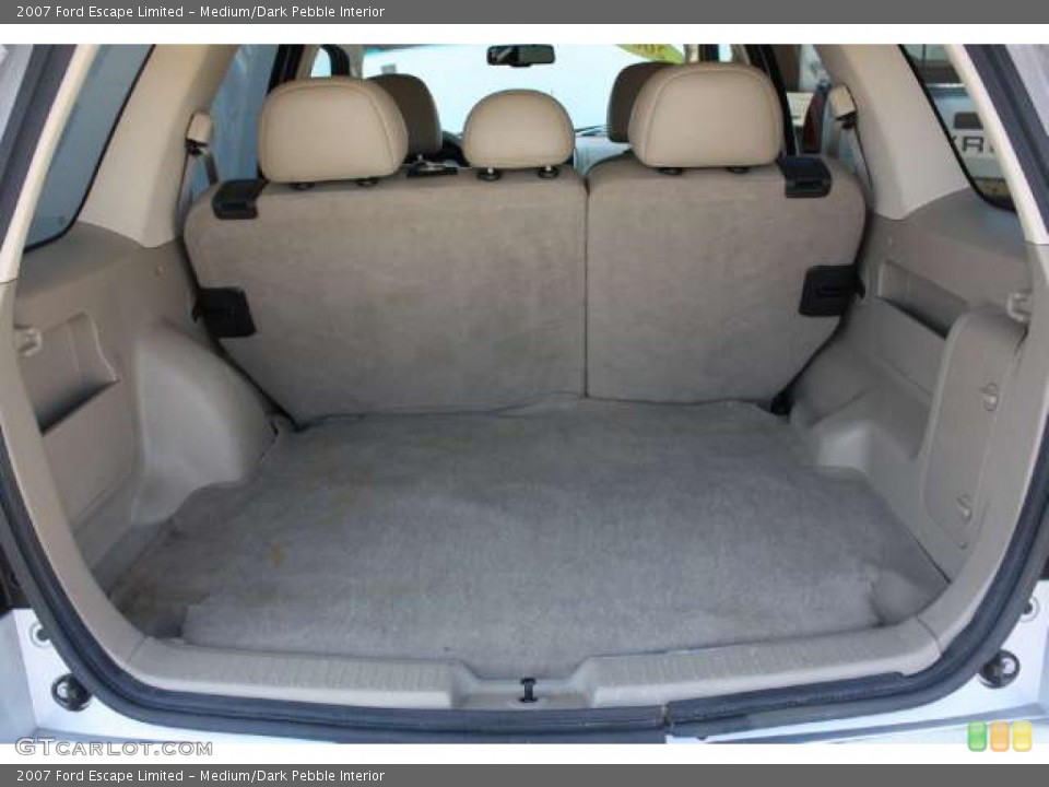 Medium/Dark Pebble Interior Trunk for the 2007 Ford Escape Limited #48399543
