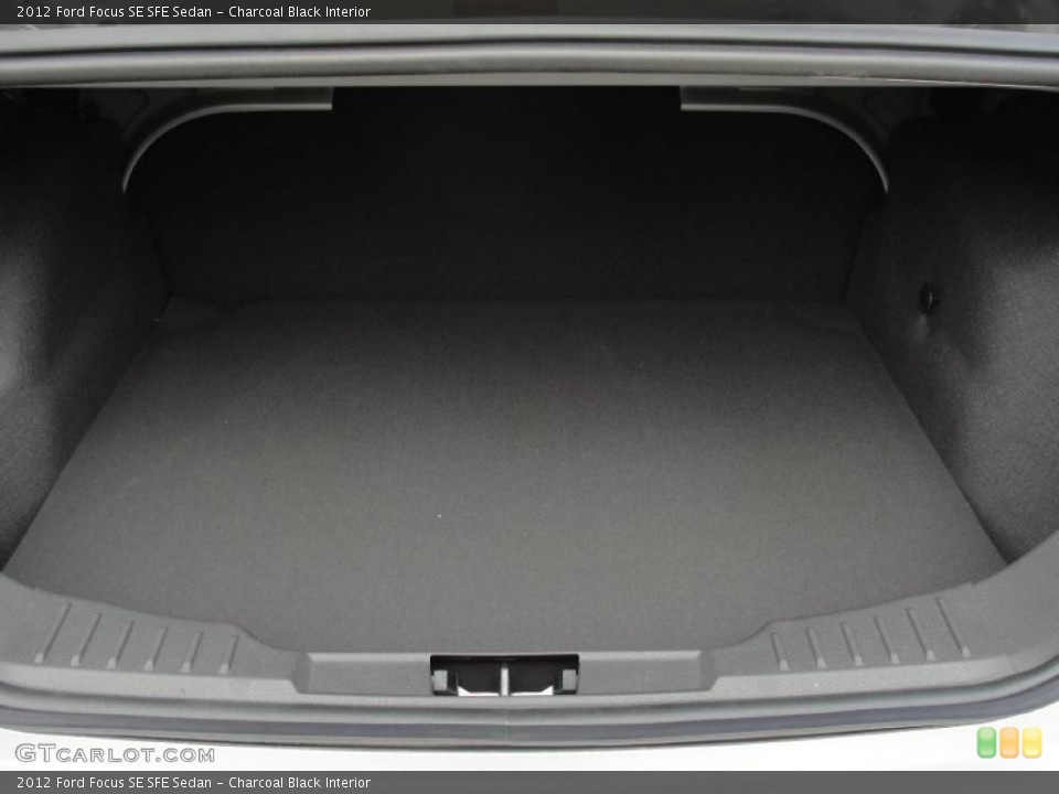 Charcoal Black Interior Trunk for the 2012 Ford Focus SE SFE Sedan #48401109