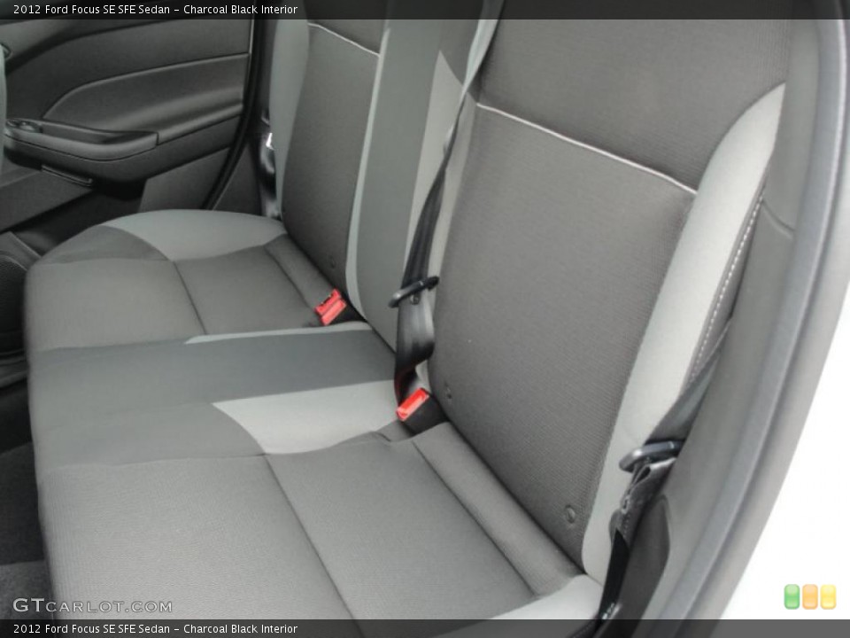 Charcoal Black Interior Photo for the 2012 Ford Focus SE SFE Sedan #48401139