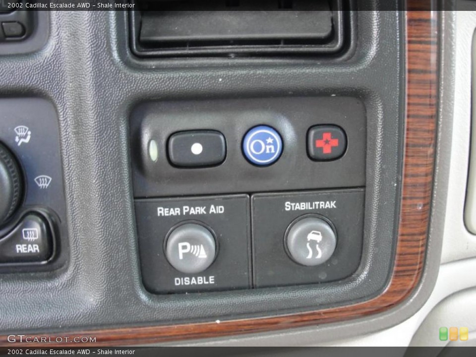 Shale Interior Controls for the 2002 Cadillac Escalade AWD #48402652