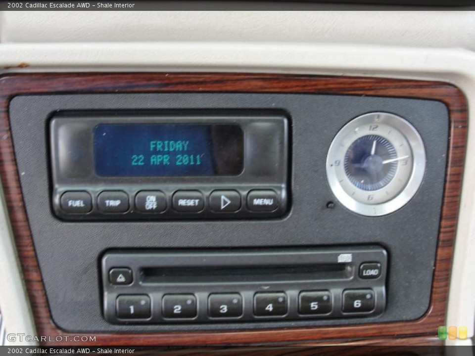 Shale Interior Controls for the 2002 Cadillac Escalade AWD #48402670