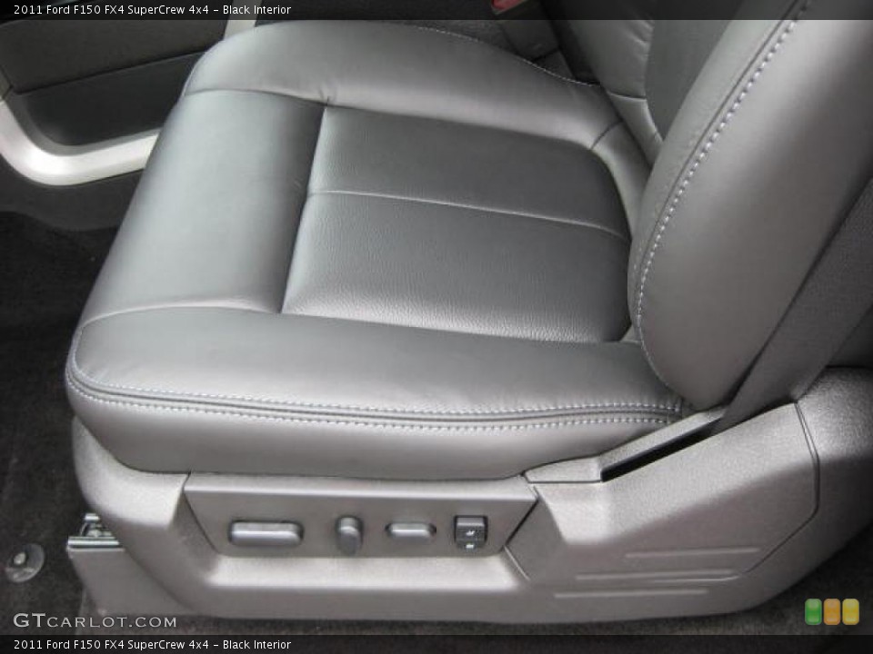 Black Interior Photo for the 2011 Ford F150 FX4 SuperCrew 4x4 #48403042