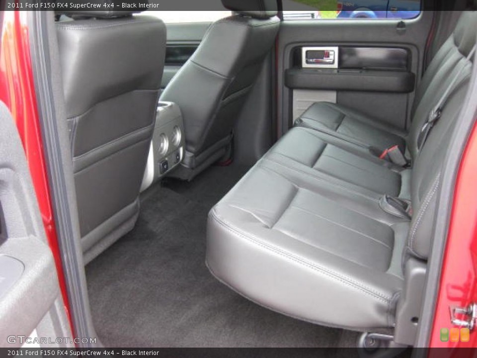 Black Interior Photo for the 2011 Ford F150 FX4 SuperCrew 4x4 #48403066