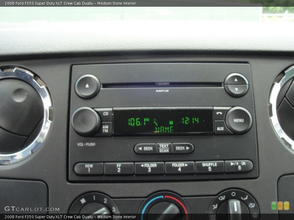 Medium Stone Interior Controls for the 2008 Ford F350 Super Duty XLT Crew Cab Dually #48405229