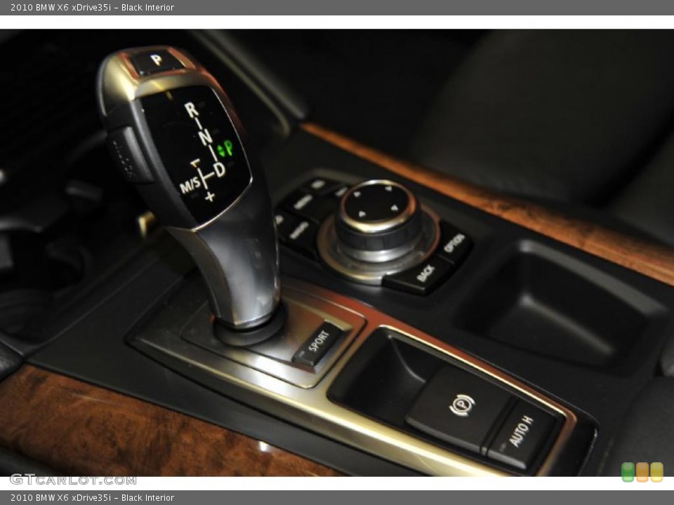 Black Interior Transmission for the 2010 BMW X6 xDrive35i #48405397