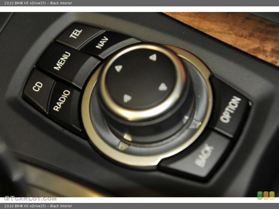 Black Interior Controls for the 2010 BMW X6 xDrive35i #48405511
