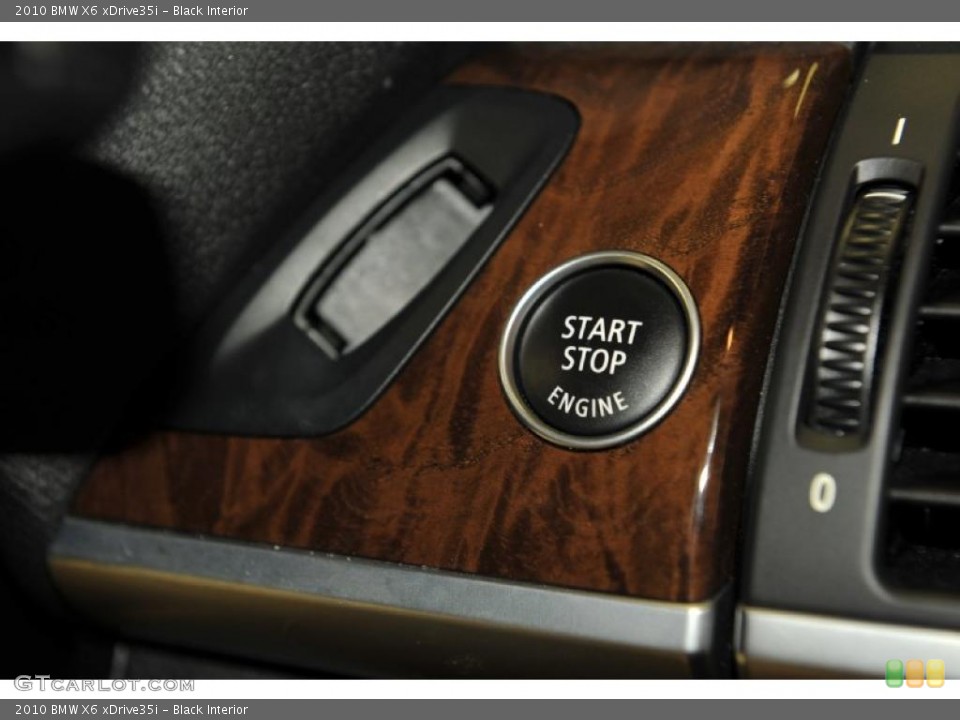Black Interior Controls for the 2010 BMW X6 xDrive35i #48405595