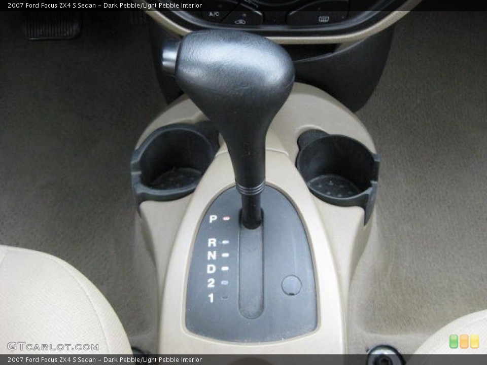 Dark Pebble/Light Pebble Interior Transmission for the 2007 Ford Focus ZX4 S Sedan #48405610