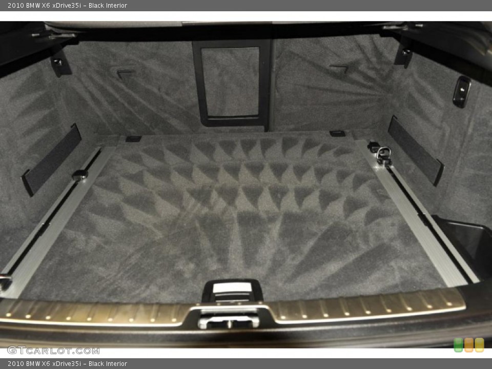 Black Interior Trunk for the 2010 BMW X6 xDrive35i #48405853