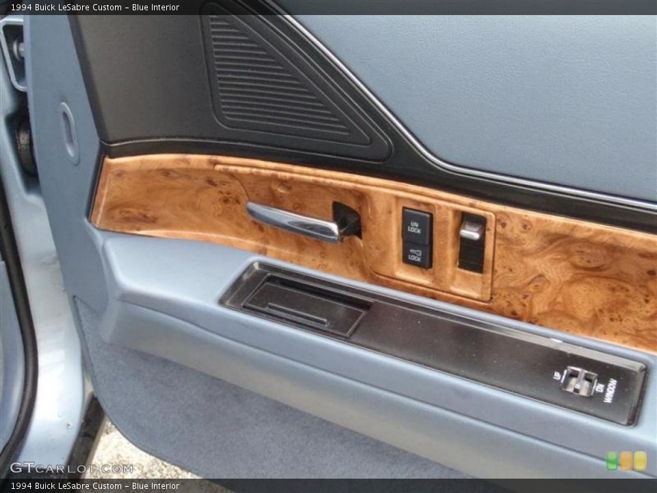 Blue Interior Controls for the 1994 Buick LeSabre Custom #48407020