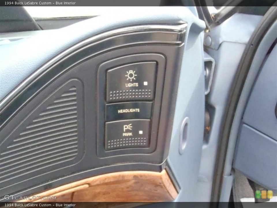 Blue Interior Controls for the 1994 Buick LeSabre Custom #48407083