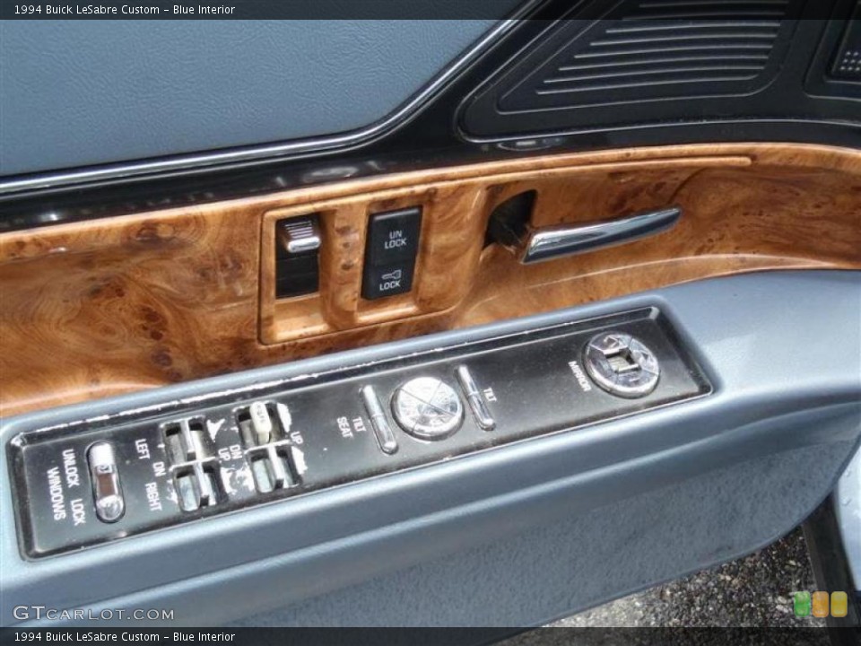 Blue Interior Controls for the 1994 Buick LeSabre Custom #48407095