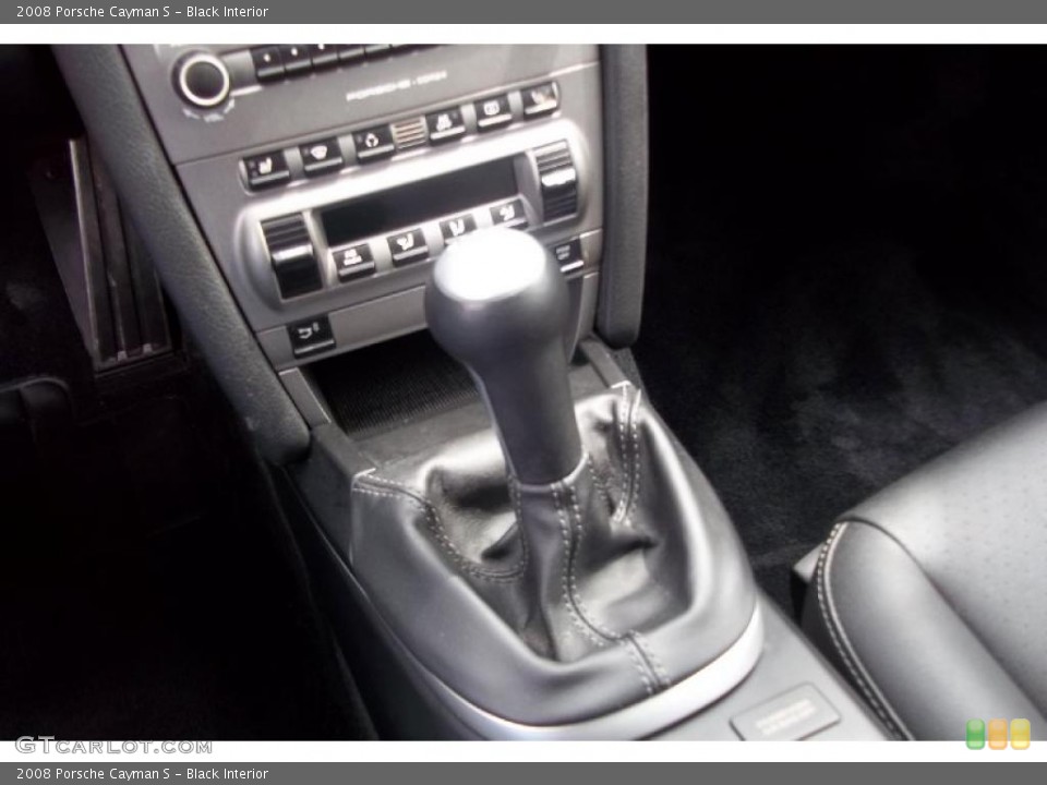 Black Interior Transmission for the 2008 Porsche Cayman S #48407546