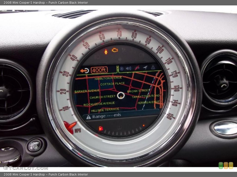 Punch Carbon Black Interior Navigation for the 2008 Mini Cooper S Hardtop #48407560