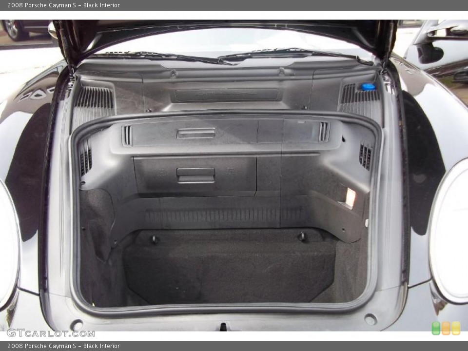 Black Interior Trunk for the 2008 Porsche Cayman S #48407578